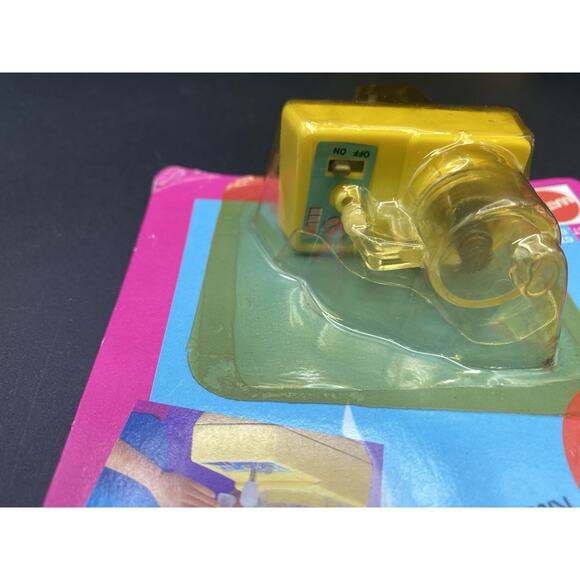 Vintage 90s BARBIE Food Processor • Wind Up Doll House Toy Accessory • NOS - Picture 6 of 10